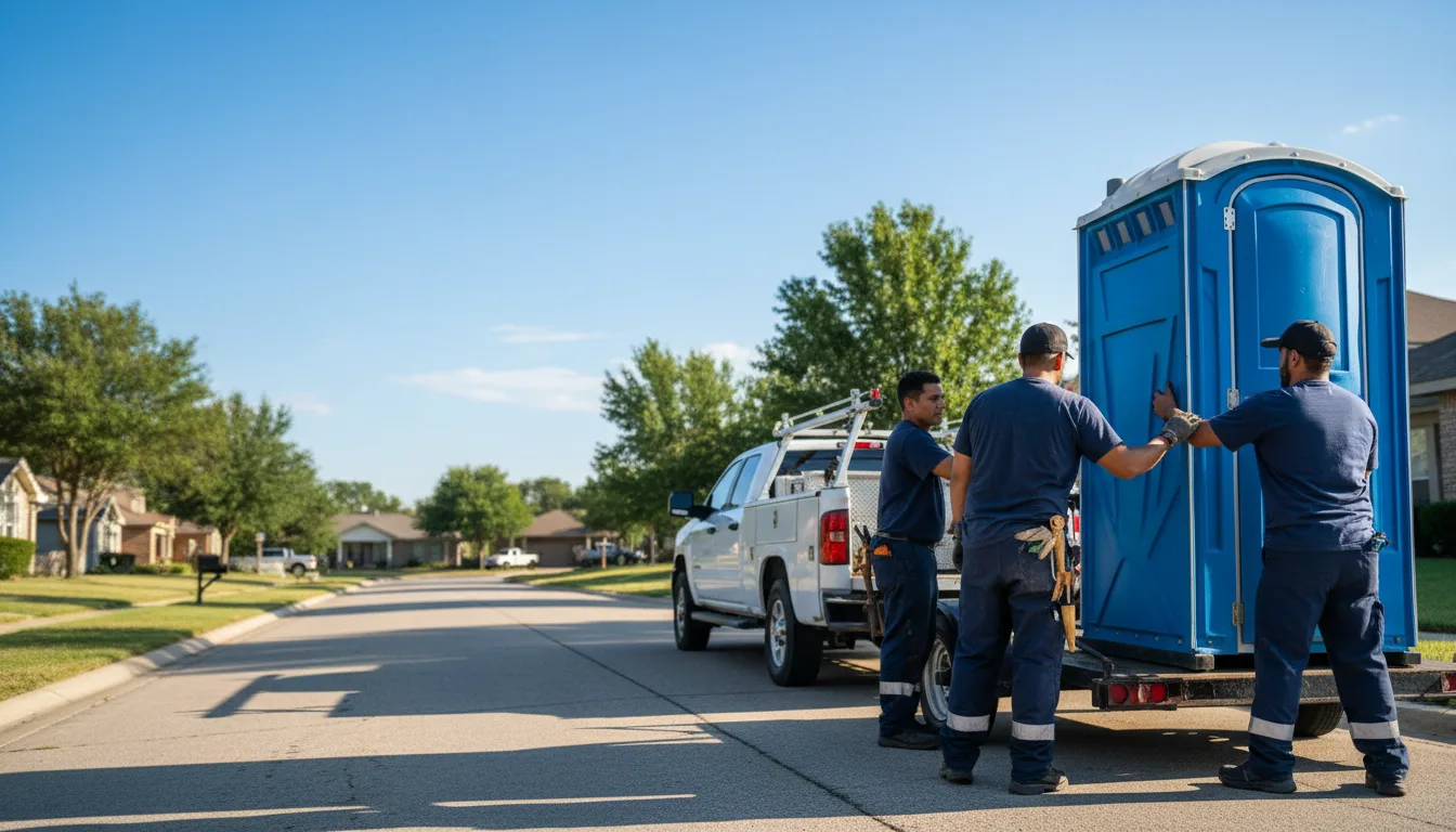 Portable Toilet Rental in Lewis, KS near me